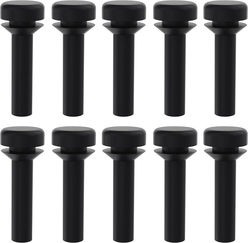 TUELETFU Replacement WB02X24790 Gas Stove Grate Bumpers Rubber Feet for GE Range Burner Cafe Stove Top Cooktop 10 Pack - Image 1